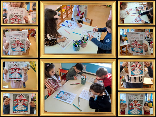 Pixel art Κυρά Σαρακοστή